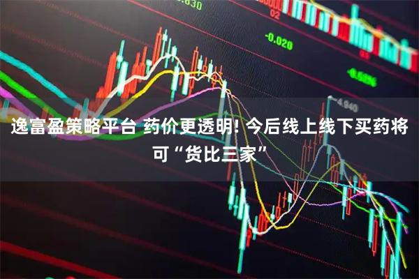 逸富盈策略平台 药价更透明! 今后线上线下买药将可“货比三家”